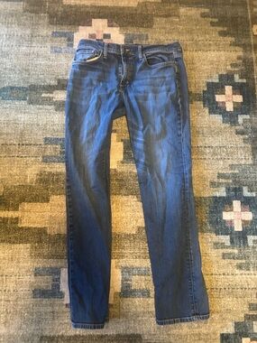Joe's Jeans Slim Straight Dark Blue Denim